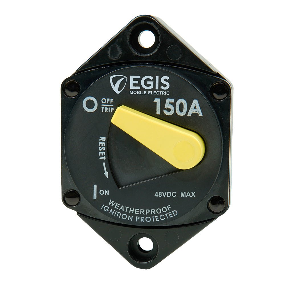 Egis 150A Panel Mount 87 Series Circuit Breaker [4707-150] - Houseboatparts.com