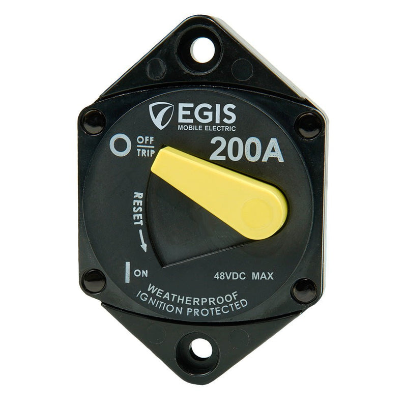 Egis 200A Panel Mount 87 Series Circuit Breaker [4707-200] - Houseboatparts.com
