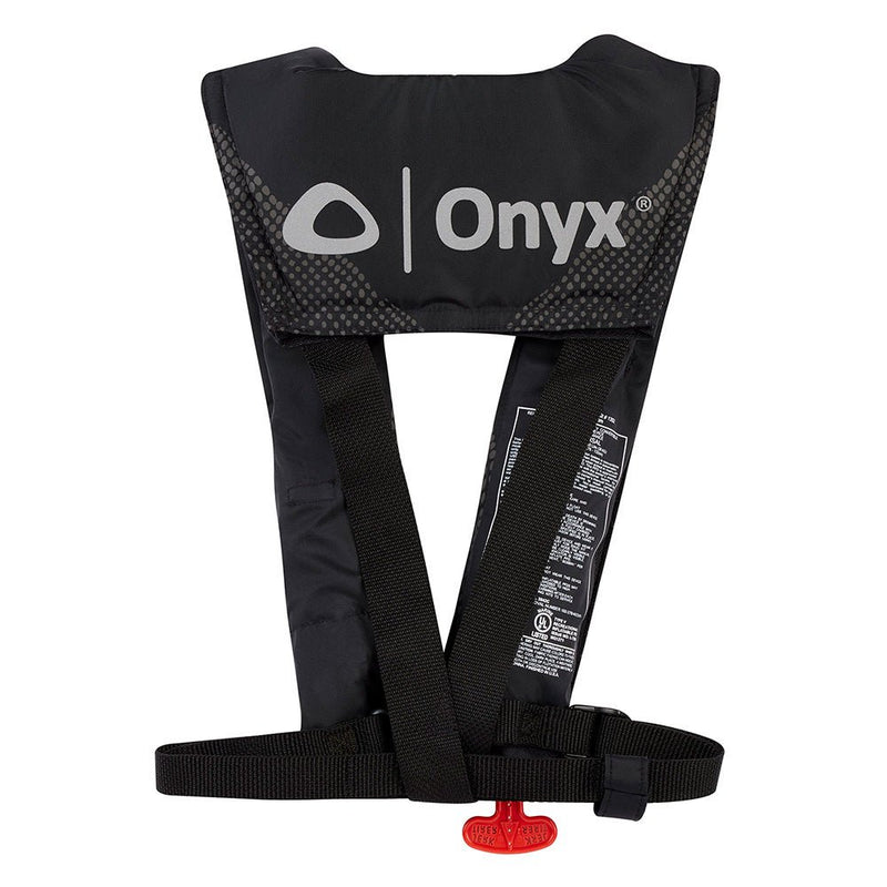 Onyx A/M-24 Auto/Manual Adult Universal PFD - Black [132008-700-004-22] - Houseboatparts.com