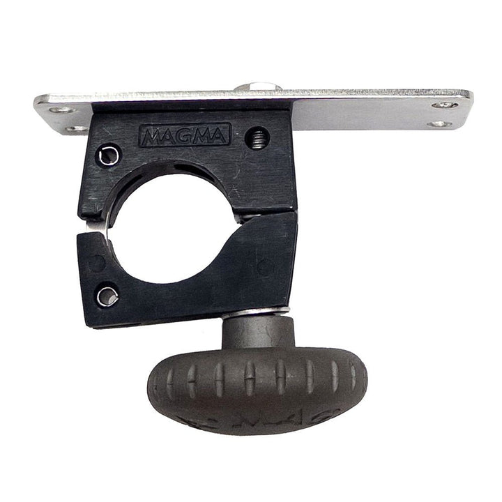 Magma Horizontal Round Rail Mount w/Knob - 1 - 1/2" [T10 - 591] - Houseboatparts.com