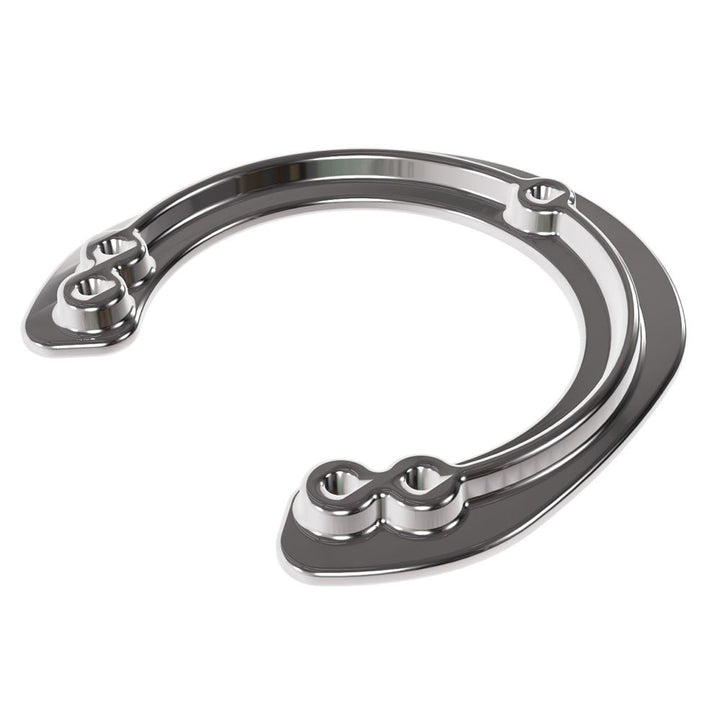 Mate Series Stainless Steel Rod Cup Holder Threaded Backing Plate [CBPT] - Houseboatparts.com