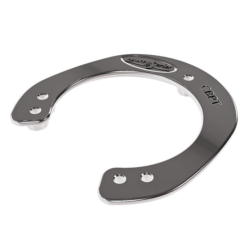 Mate Series Stainless Steel Rod Cup Holder Threaded Backing Plate [CBPT] - Houseboatparts.com