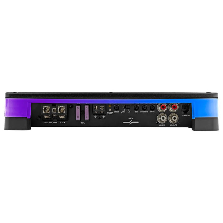 DS18 Flush/Surface Mount 1-Channel Monoblock Class D Amplifier w/Acrylic Cover - 1x900W RMS @ 1 Ohm [FX1] - Houseboatparts.com