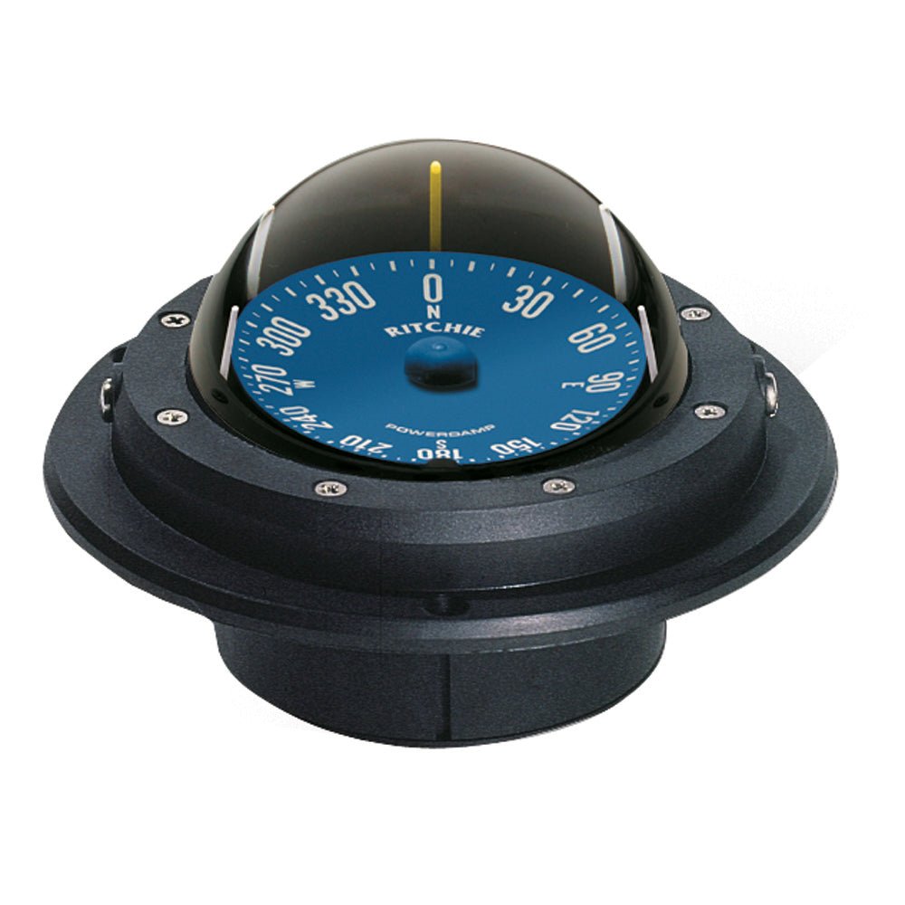 Ritchie RU-90 Voyager Compass - Flush Mount - Black [RU-90] - Houseboatparts.com