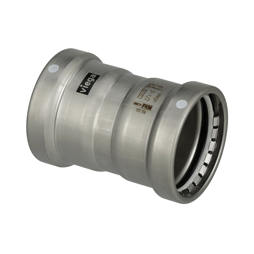 Viega MegaPress 316 FKM 3" Coupling w/Stop [98380] - Houseboatparts.com