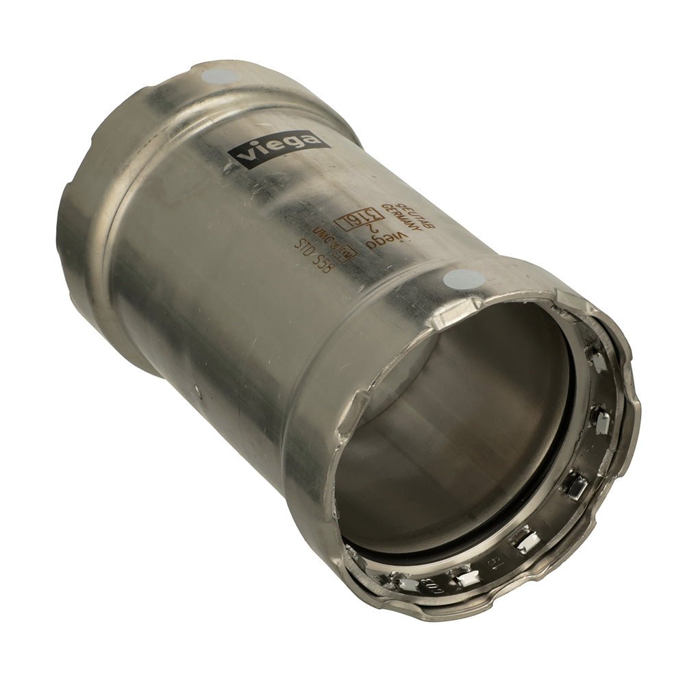 Viega MegaPress 316 FKM 1/2" Slip Coupling w/Stop [91290] - Houseboatparts.com