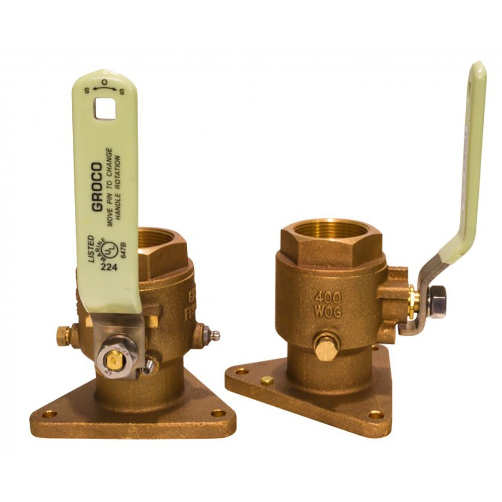 GROCO 3" Full Flow Ball Valve [FBV - 3000] - Houseboatparts.com