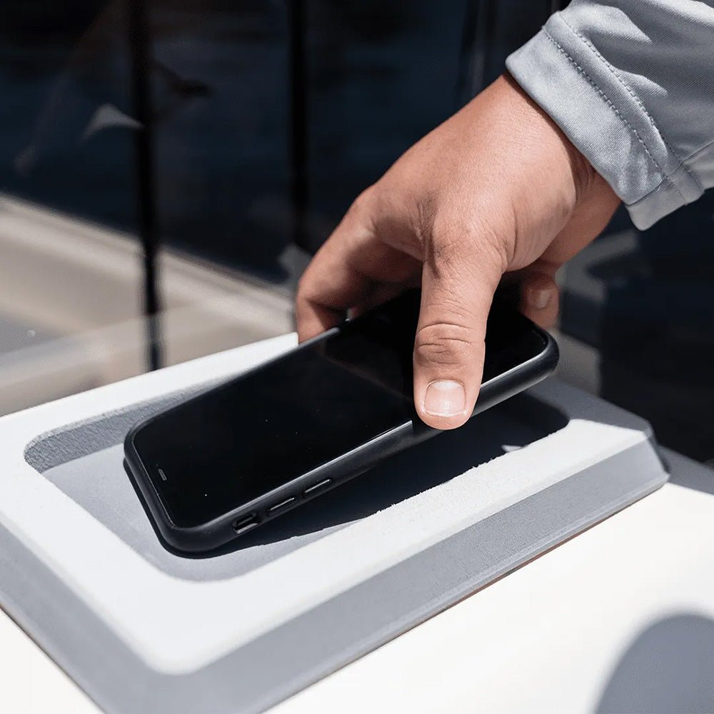 SeaDek Single Cell Phone Dash Pocket - Strom Grey/Black [53617 - 80324] - Houseboatparts.com