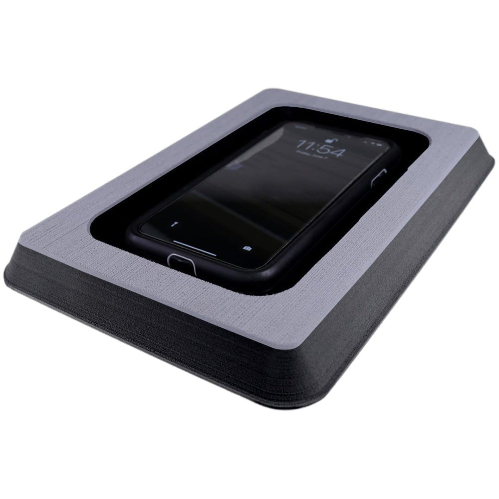 SeaDek Single Cell Phone Dash Pocket - Strom Grey/Black [53617 - 80324] - Houseboatparts.com