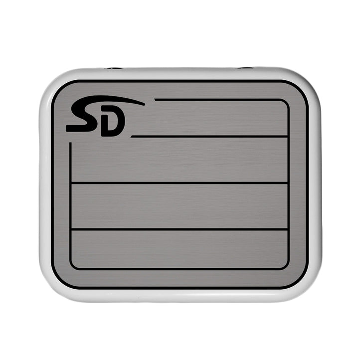 SeaDek YETI Roadie 24 Teak Cooler Pad - 6mm - Storm Grey/Black [53637 - 80066] - Houseboatparts.com