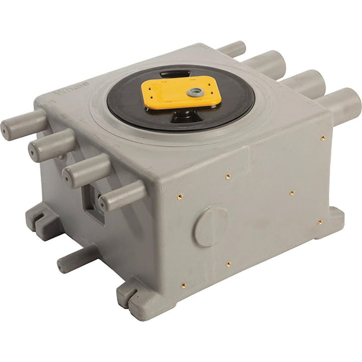 Whale Grey Waste Tank - 8 Liter - 2.1 Gallons - 1 Sensor [GT0810B] - Houseboatparts.com
