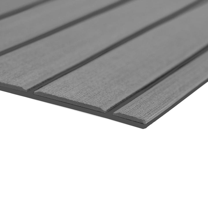 SeaDek 40" x 80" 6mm Teak Full Sheet - Brushed Texture - Storm Grey/Dark Grey (1016mm x 2032mm x 6mm) [32279 - 81029] - Houseboatparts.com
