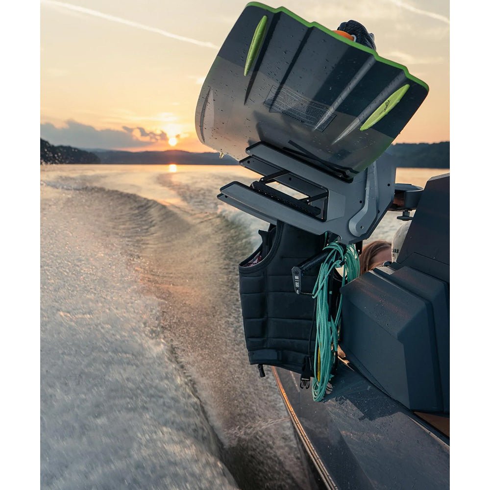 PTM Edge ClampForce 3.0 Clamping Wake Board Rack - Pair - Grey [P13491 - 9010TEBGR] - Houseboatparts.com