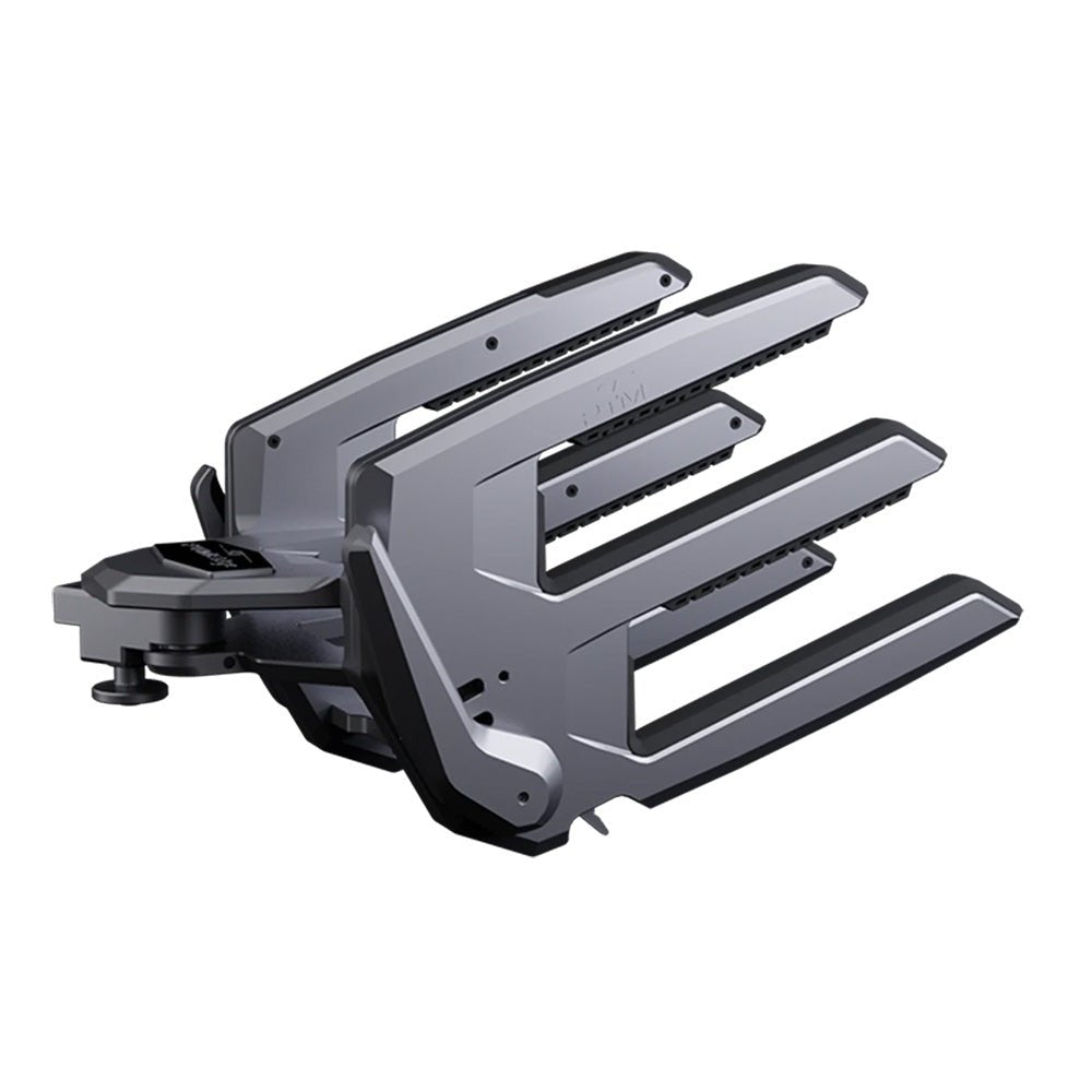 PTM Edge ClampForce 3.0 Clamping Wake Board Rack - Pair - Grey [P13491 - 9010TEBGR] - Houseboatparts.com
