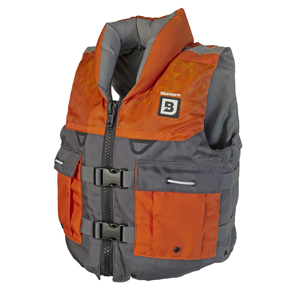 Bluestorm Classic Youth Fishing Life Jacket - Optic Orange [BS-365-ORG-Y]