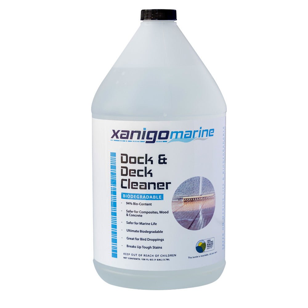 Xanigo Marine Dock Deck Cleaner - 1 Gallon [XMDDC1G] - Houseboatparts.com