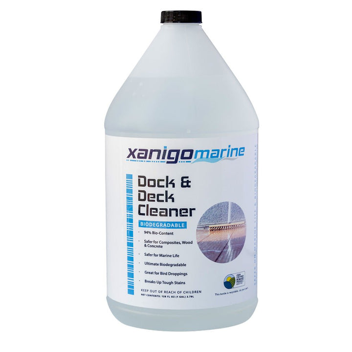 Xanigo Marine Dock Deck Cleaner - 1 Gallon [XMDDC1G] - Houseboatparts.com