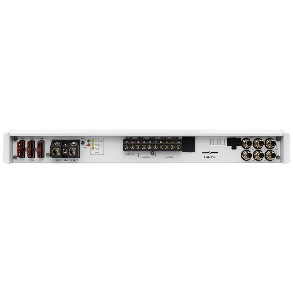 DS18 NXL - M5 Full Range 5 Channel Class D Amplifier - 4 x 150W @ 4 - Ohm 1 x 600W RMS @ 2 - Ohm [NXL - M5] - Houseboatparts.com