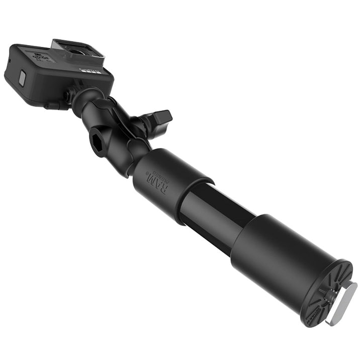 RAM Mount RAM Tough - Pole 9" Action Camera Track Mount [RAP - 425 - 4 - A - GOP1] - Houseboatparts.com