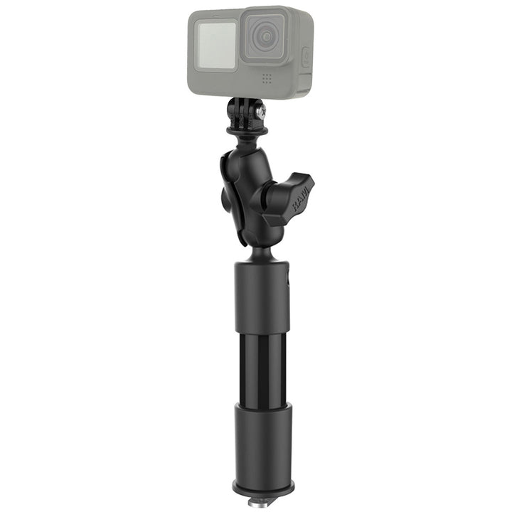 RAM Mount RAM Tough - Pole 9" Action Camera Track Mount [RAP - 425 - 4 - A - GOP1] - Houseboatparts.com