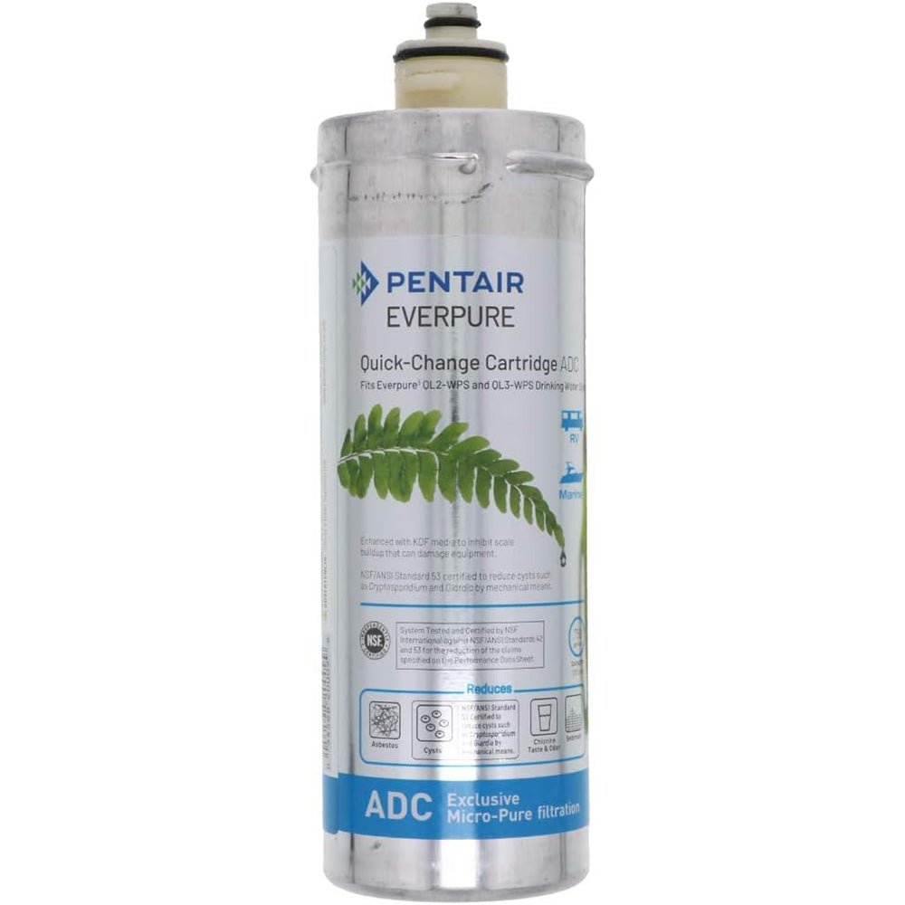 Shurflo by Pentair ADC Bacteriostatic Everpure Filter [EV959206] - Houseboatparts.com
