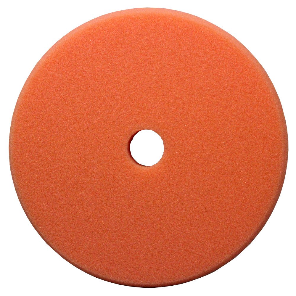 Presta PACE Orange Foam Medium Cut Pad - 6.5" [890195] - Houseboatparts.com