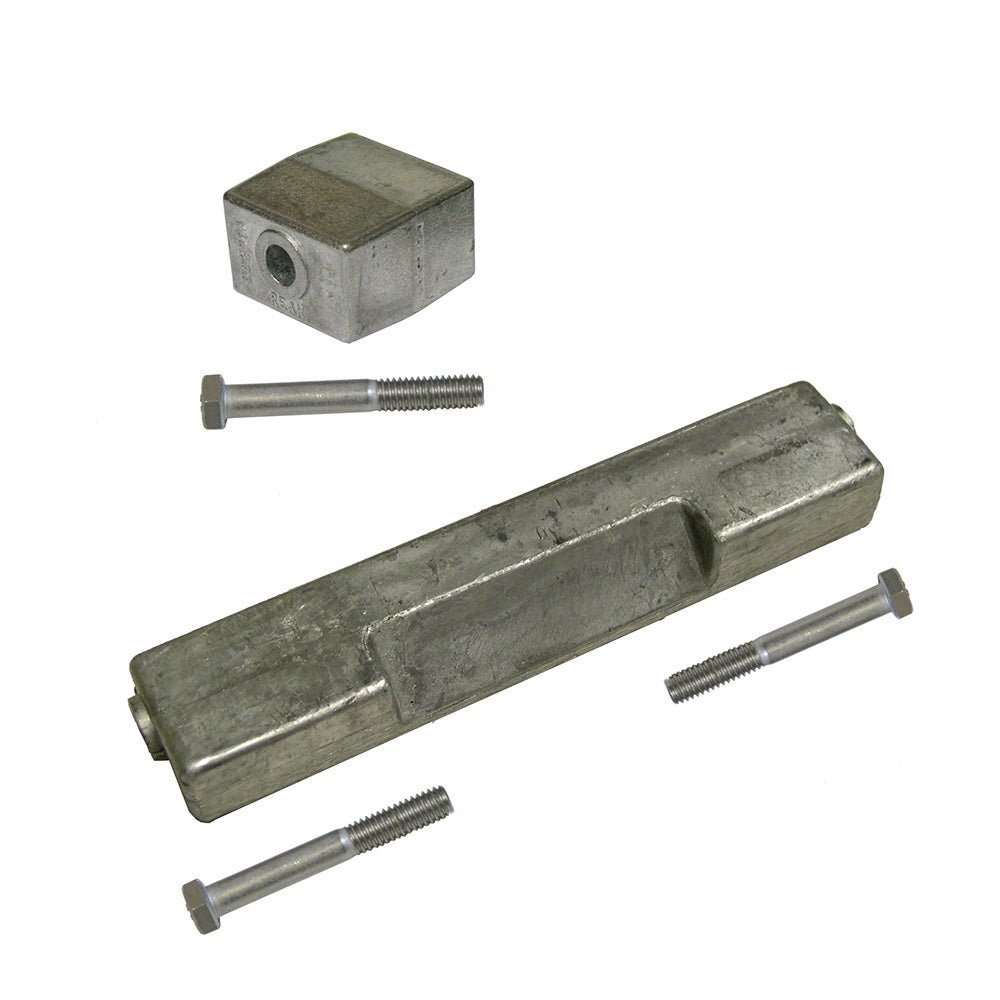 Performance Metals Bombardier Johnson/Evinrude 90 - 225HP 1991 Later Complete Anode Kit - Aluminum [10221A] - Houseboatparts.com