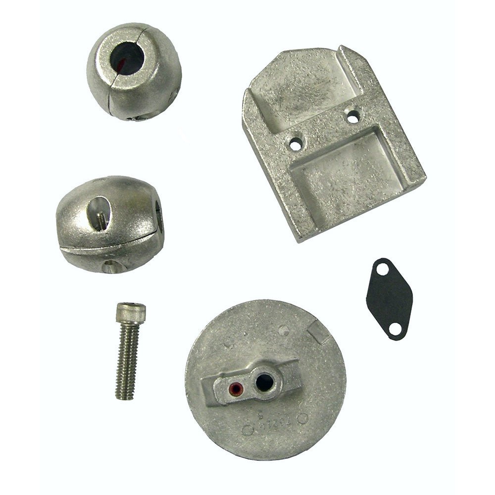 Performance Metals Mercruiser Alpha 1 Gen 1 Complete Anode Kit - Aluminum [10108A] - Houseboatparts.com