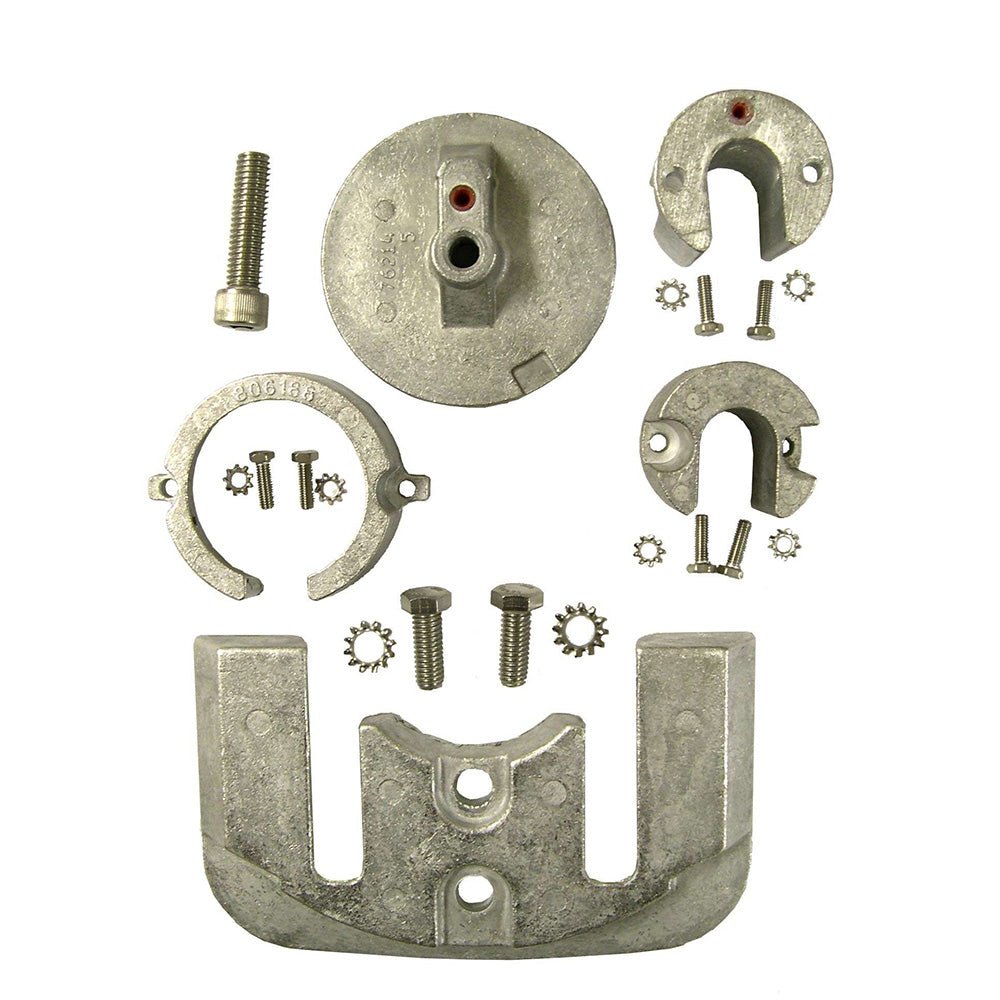 Performance Metals Mercruiser Bravo 1 Complete Anode Kit - Aluminum\ [10060A] - Houseboatparts.com