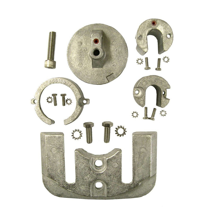 Performance Metals Mercruiser Bravo 1 Complete Anode Kit - Aluminum\ [10060A] - Houseboatparts.com