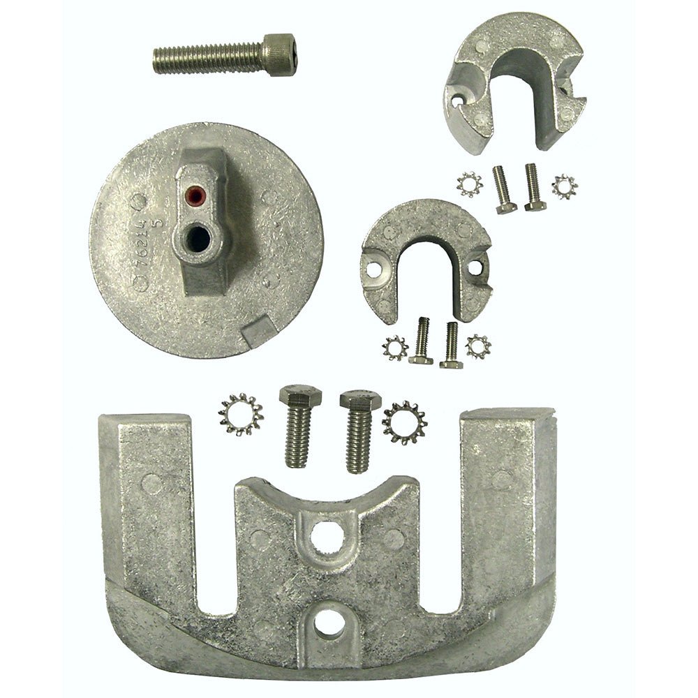Performance Metals Mercruiser Bravo 2/3 Complete Anode Kit - Aluminum [10061A] - Houseboatparts.com