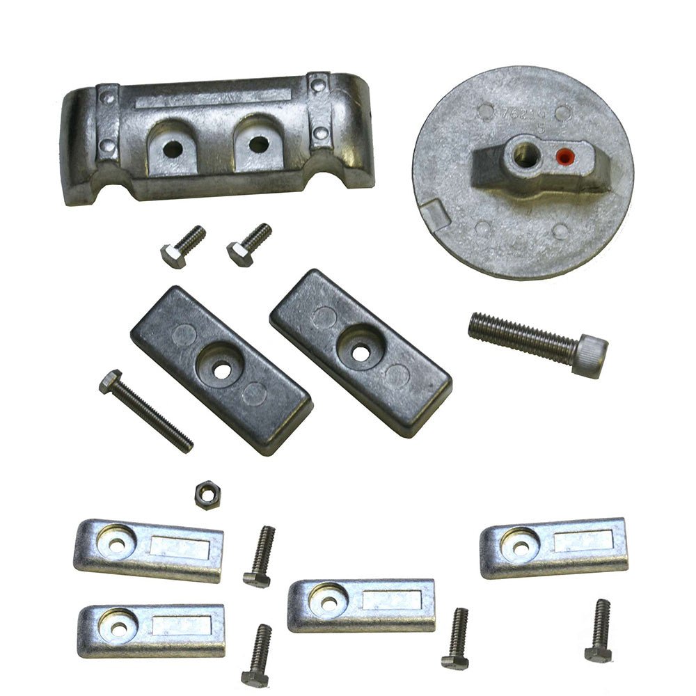 Performance Metals Mercury Verado 6 Complete Anode Kit - Aluminum [10203A] - Houseboatparts.com