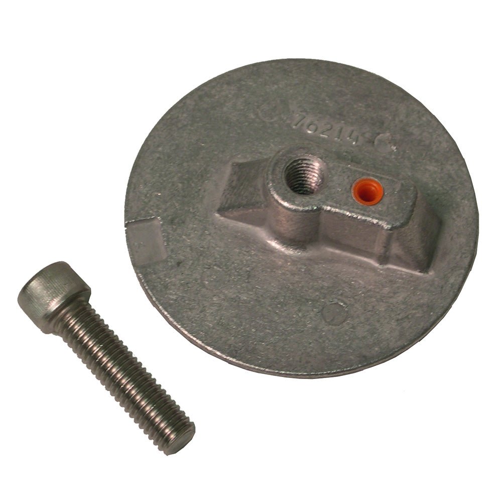 Performance Metals Flat Trim Tab Anode - Aluminum [00049A] - Houseboatparts.com