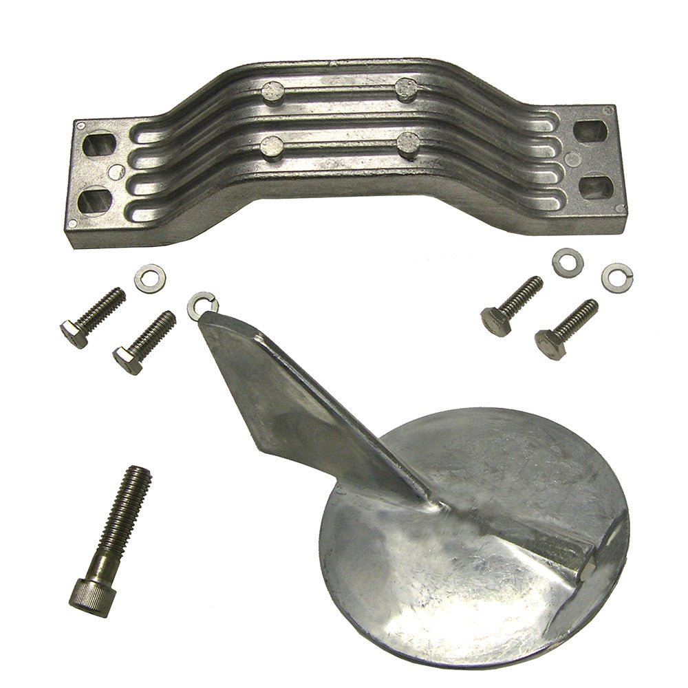 Performance Metals Yamaha Counter Rotating 150HP Outboard Complete Anode Kit - Aluminum [10184A] - Houseboatparts.com