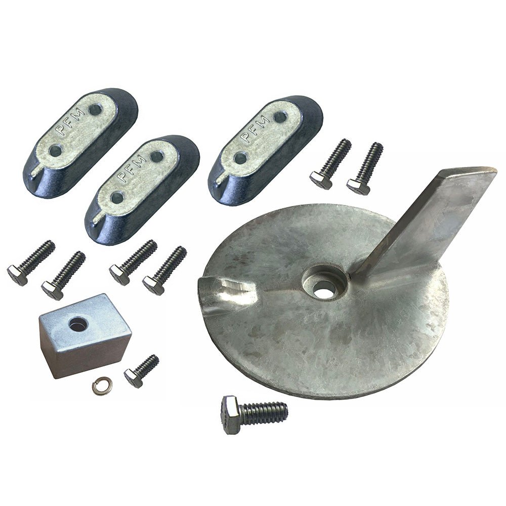 Performance Metals Yamaha 30 - 60HP Outboard Complete Anode Kit - Aluminum [10490A] - Houseboatparts.com