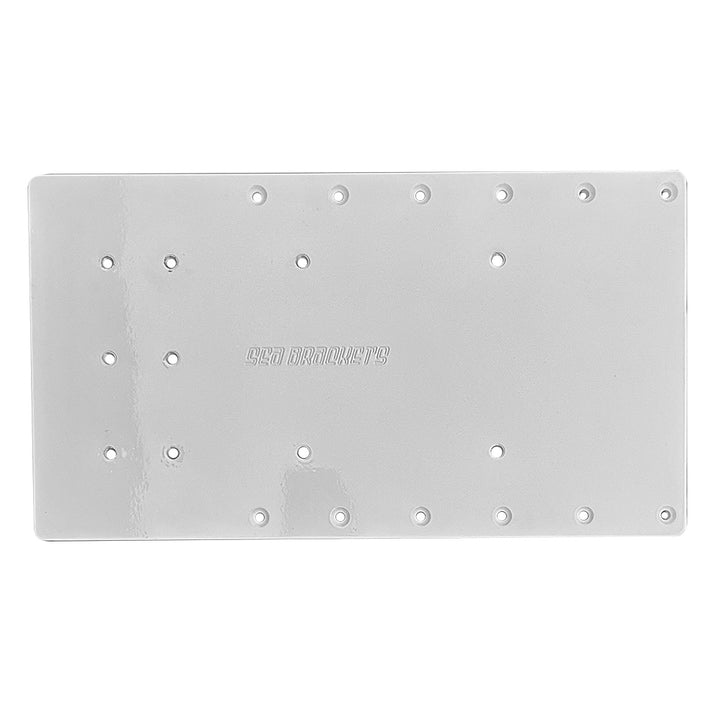 Sea Brackets 18" Straight Trolling Motor Plate f/Minn Kotas Quest [SEA2320] - Houseboatparts.com