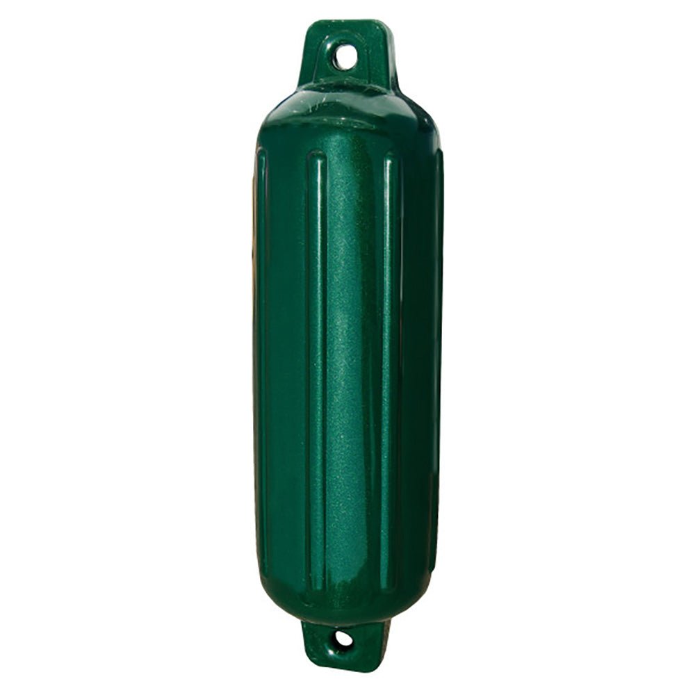 Taylor Made Storm Gard 5.5" x 20" Inflatable Vinyl Fender - Emerald Green [252054] - Houseboatparts.com
