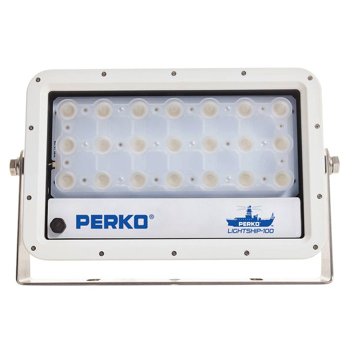 Perko Lightship 100 LED High Performance Spotlight - 12/24V - White [1643100S0W] - Houseboatparts.com