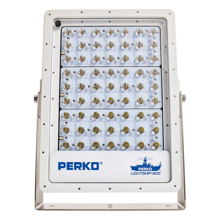 Perko Lightship 300 LED High Performance Spotlight - 12/24V - White [1643300S0W] - Houseboatparts.com