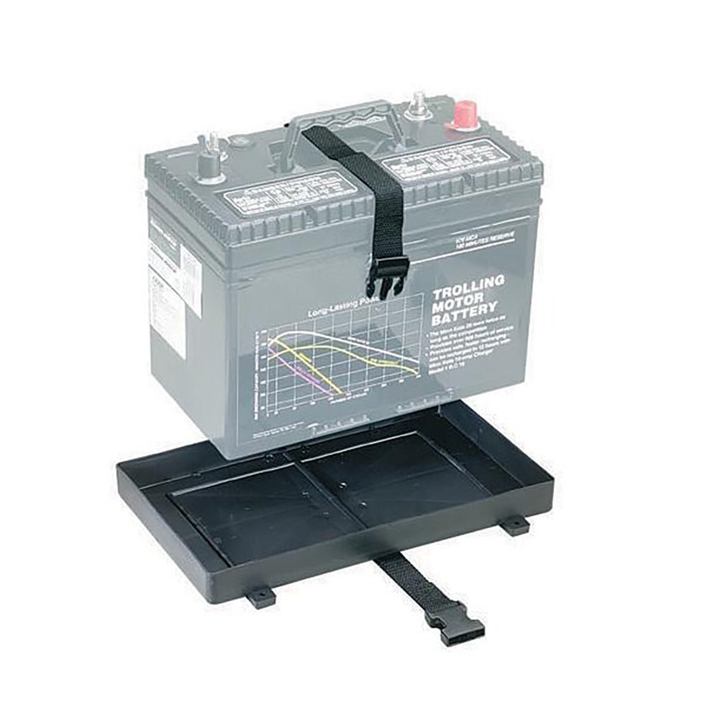 Attwood Group 24 Battery Tray w/Straps [9092 - 5] - Houseboatparts.com