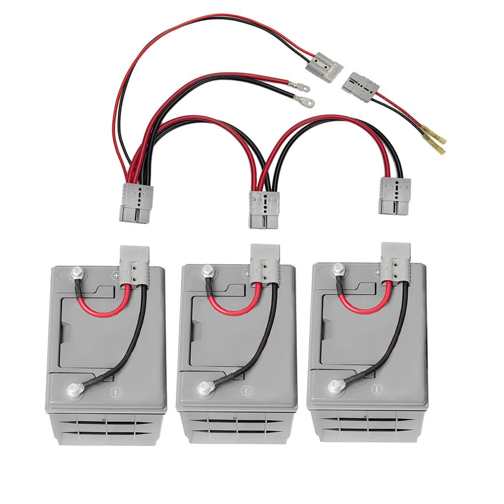 Connect - Ease 3 12V Battery Parallel System w/Solar [RCE312SLR] - Houseboatparts.com