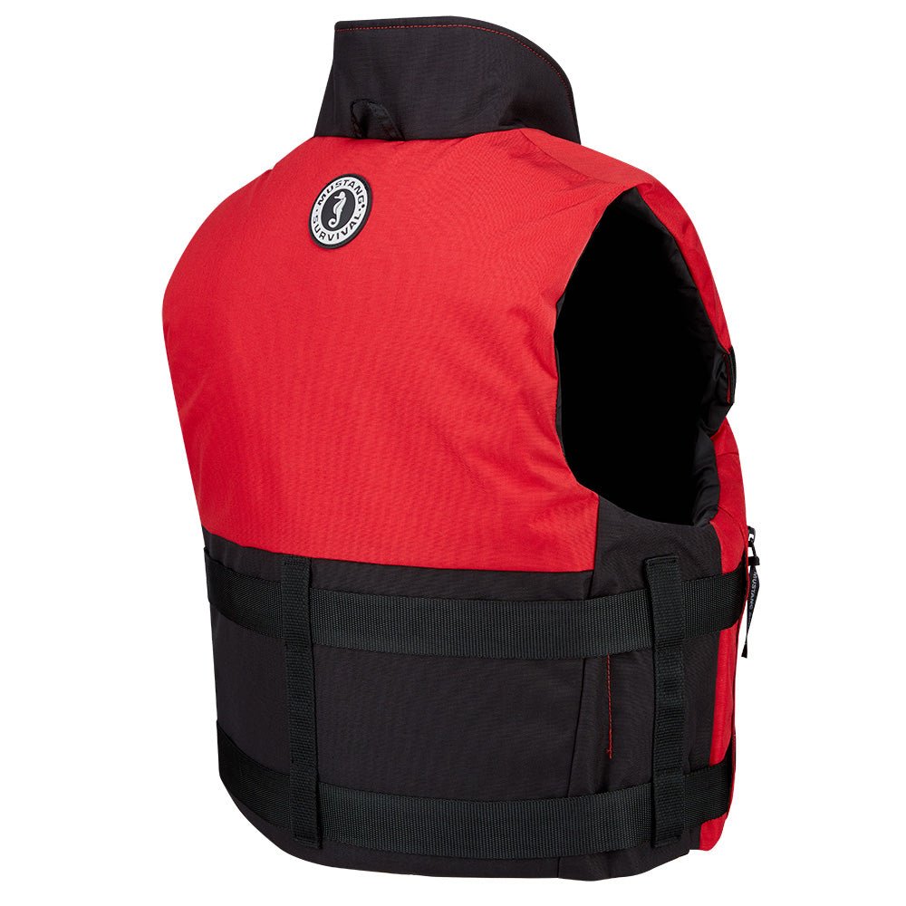 Mustang Accel 100 Foam Fishing Vest - XXXL - Red - Black [MV462602 - 123 - XXXL - 216] - Houseboatparts.com