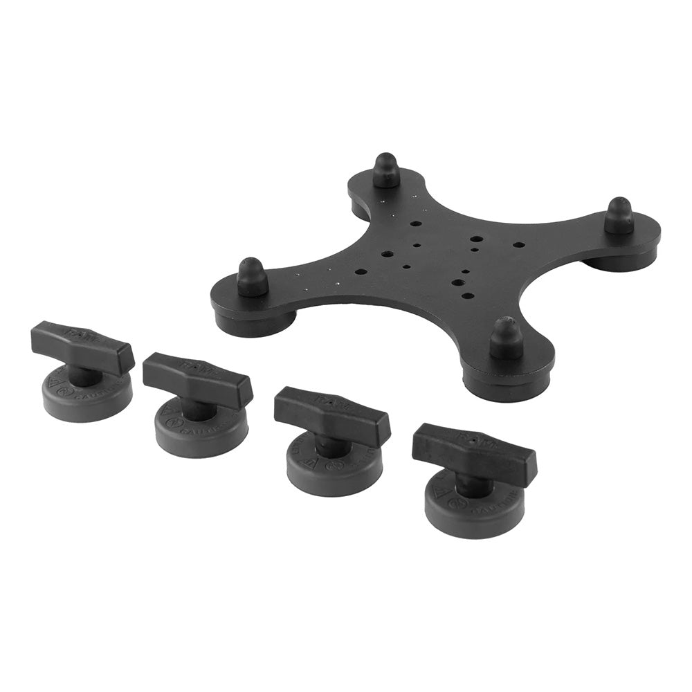 RAM Mount RAM Tough - Mag 48MM 4 - Point Magnetic Mounting Base [RAM - MAG48 - 4U] - Houseboatparts.com