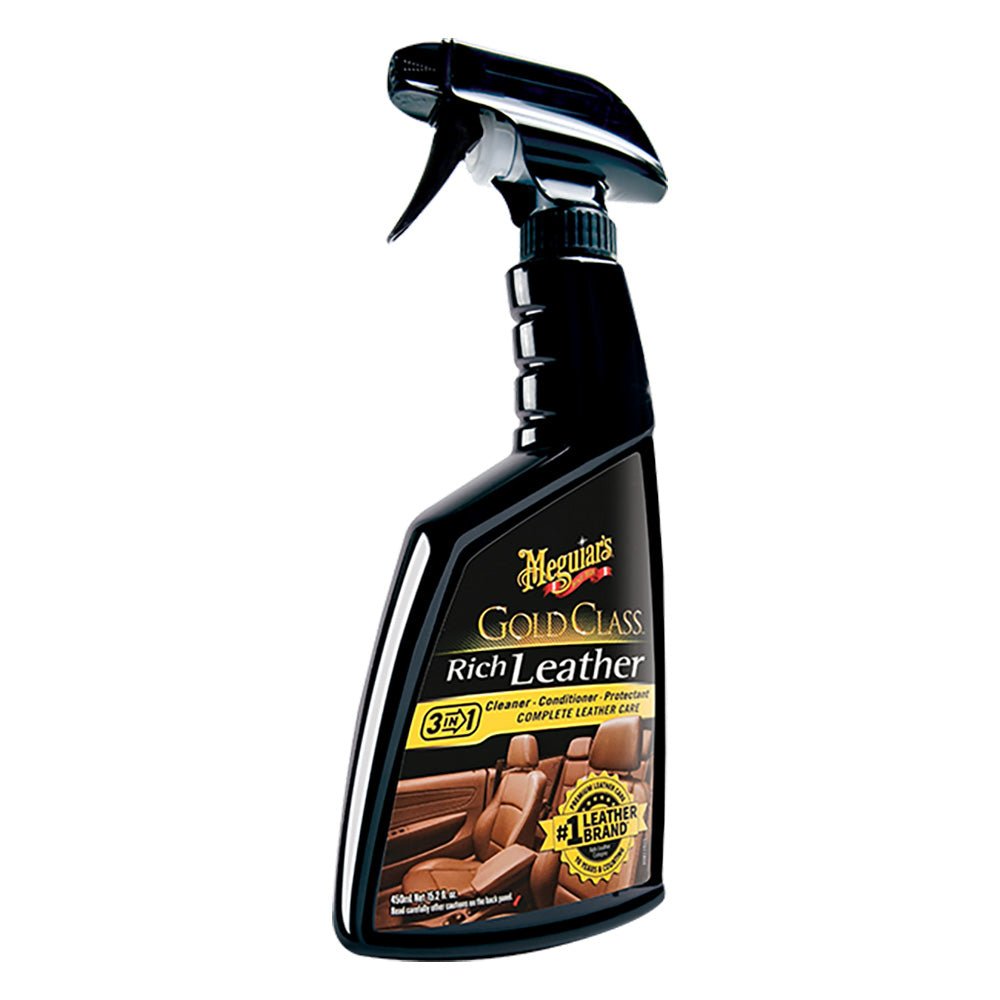 Meguiar's Gold Class Rich Leather Spray - 15.2 oz. [G10916] - Houseboatparts.com