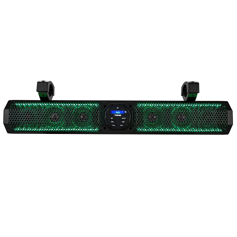 DS18 26" Marine Amplified Sound Bar w/Bluetooth 600W w/6 Speaker System RGB LED [SB26BTXRGB] - Houseboatparts.com