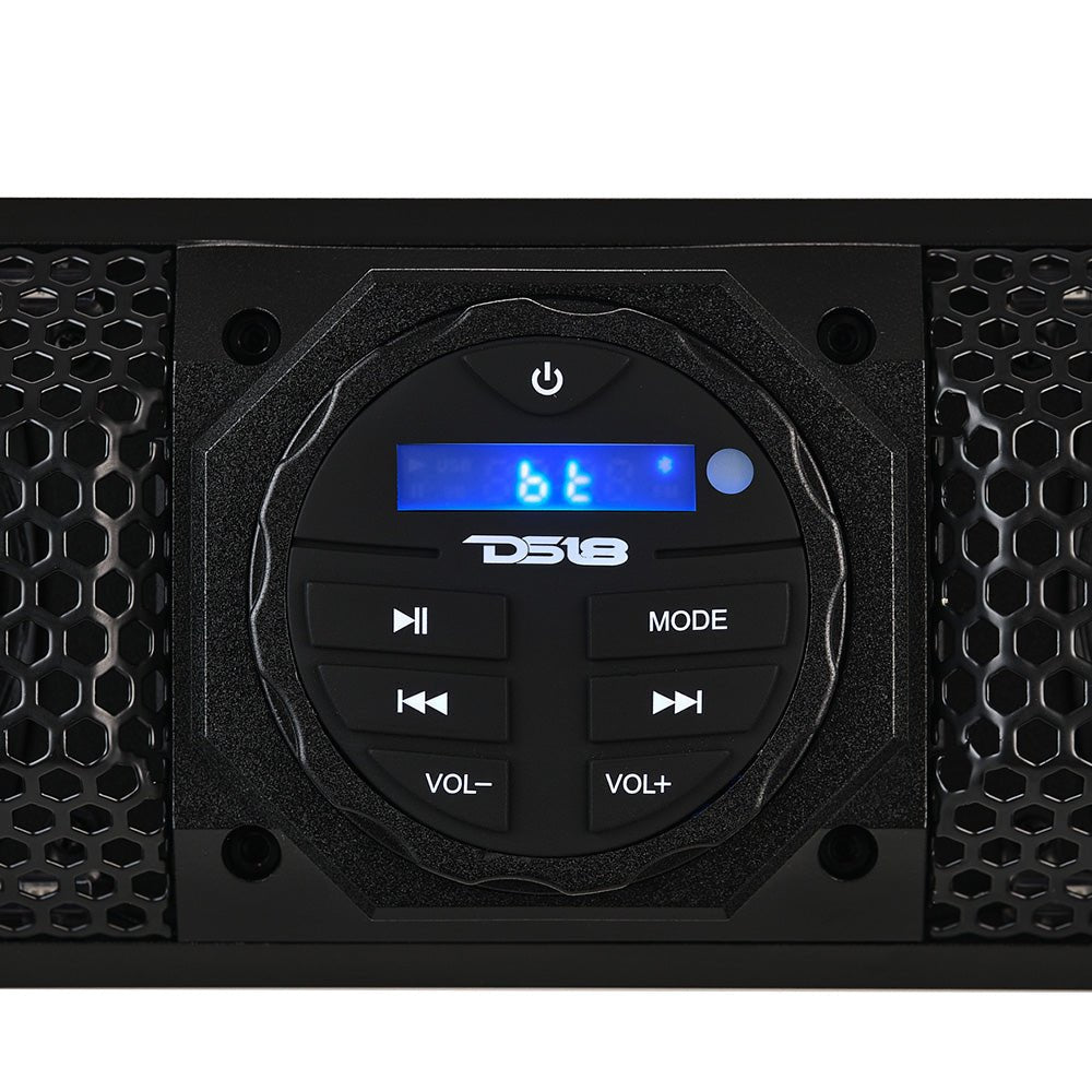 DS18 26" Marine Amplified Sound Bar w/Bluetooth 600W w/6 Speaker System RGB LED [SB26BTXRGB] - Houseboatparts.com