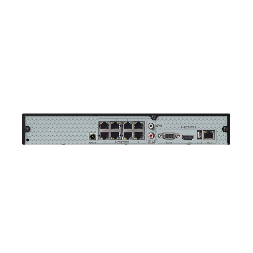 Speco 8 Channel 4K Recorder w/Smart Analytics - 8 Built - In POE Ports [N8NRM2TB] - Houseboatparts.com