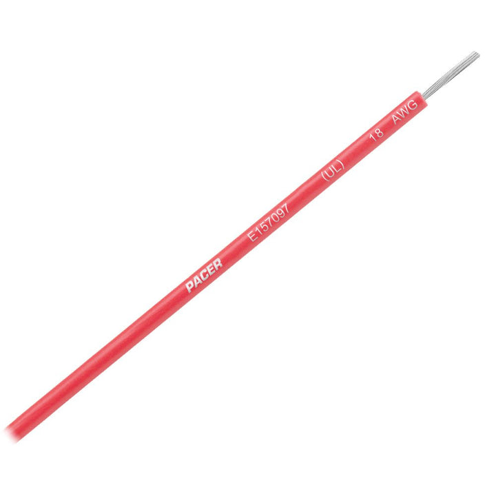 Pacer Red 18 AWG UL Marine Wire - 35' [WUL18RD - 35] - Houseboatparts.com
