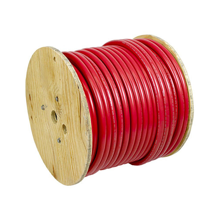 Pacer Red 1/0 AWG Battery Cable - 250' [WUL1/0RD - 250] - Houseboatparts.com