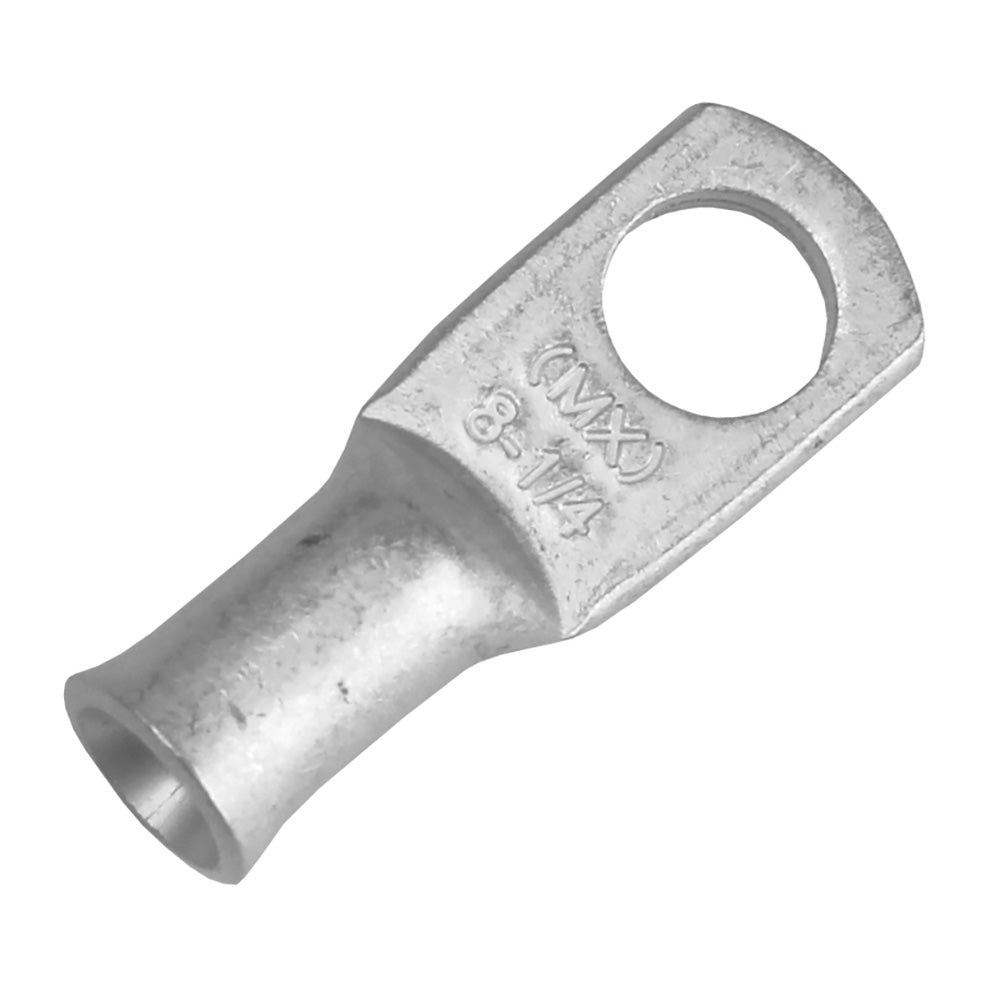 Pacer Tinned Lug 8 AWG - 1/4" Stud Size - 10 Pack [TAE8 - 14R - 10] - Houseboatparts.com